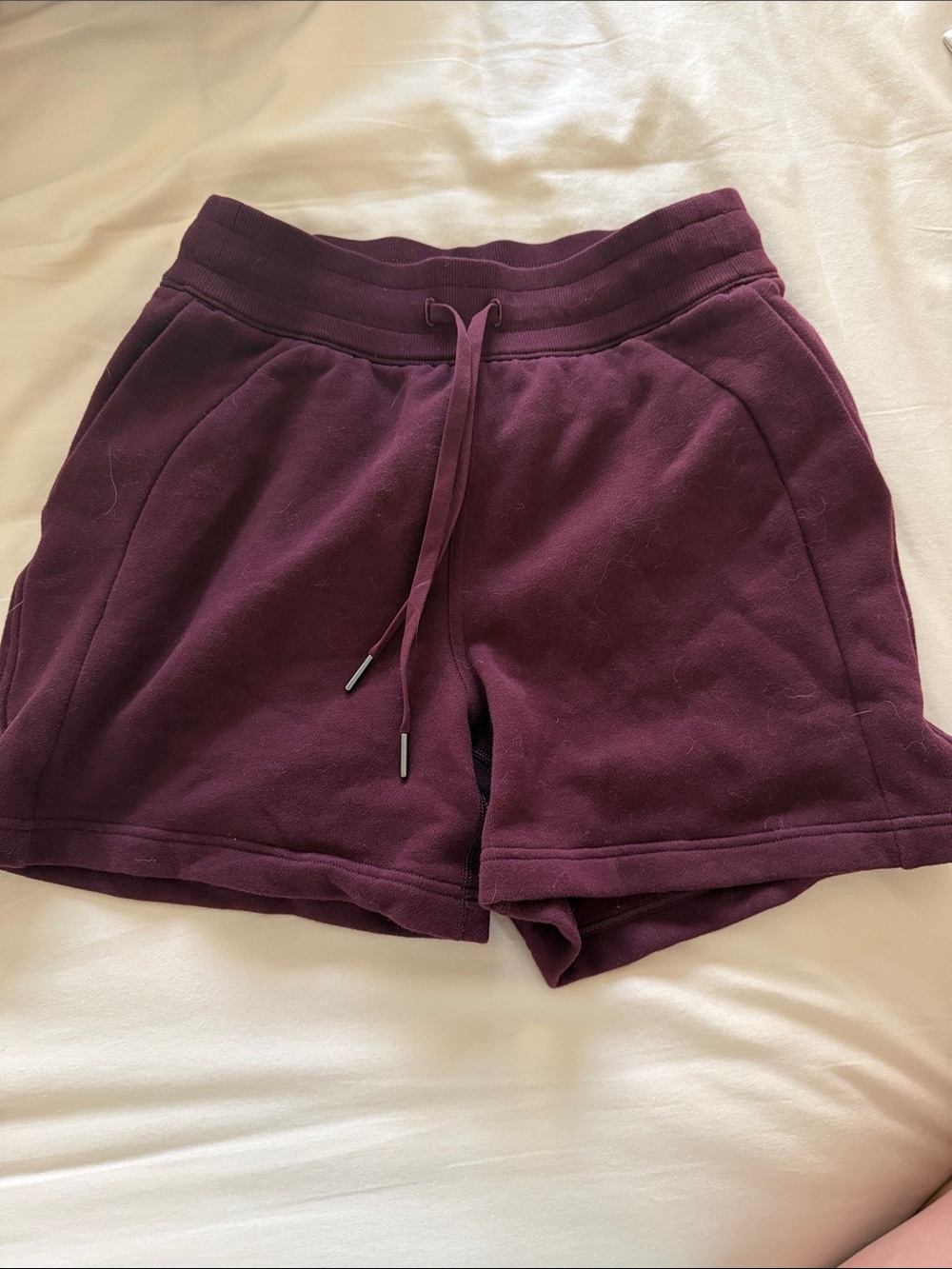 lululemon athletica Scuba Women's Maroon Drawstring Athletic Shorts